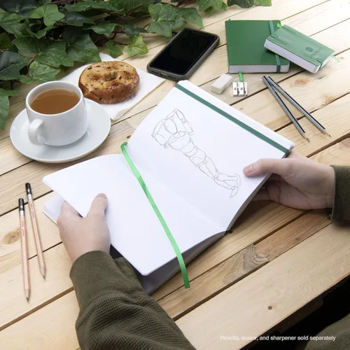 Vista 6 de Cuaderno de bocetos Travelers Dot Grid Pentalic Art, libre de ácidos