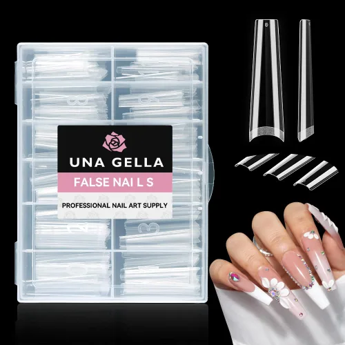 Vista 10 de UNA GELLA - Pegamento para uñas sin necesidad de lámpara, 0.3 fl oz*2 unidades, súper fuerte