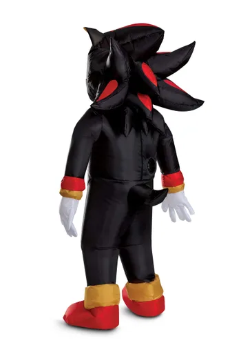 Vista 3 de Disfraz Inflable de Shadow Sonic para Niños de la Película Sonic Multicolor