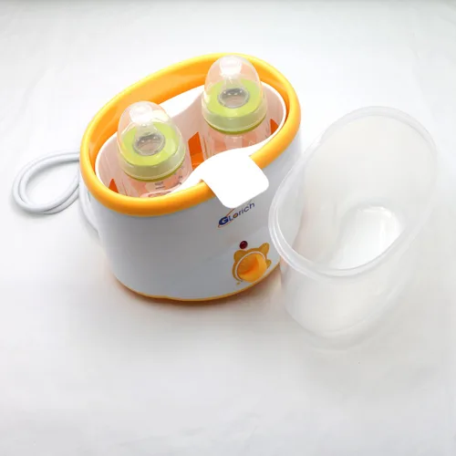 Vista 9 de Glorich Calentador doble de biberones (leche caliente y agua una vez), sin BPA