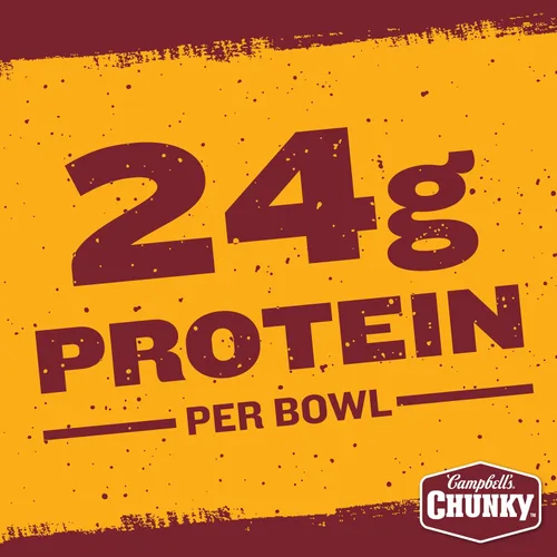 Vista 4 de Campbell's Chunky Chili con Frijoles, 15.25 oz. Tazón para Microondas