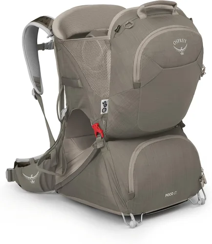 Vista 17 de Osprey Poco LT Lightweight Child Carrier Backpack - Compact, Travel-Ready Kid Carrier with Sunshade and Adjustable Fit - Lightweight, Comfortable