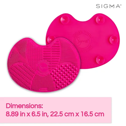 Vista 8 de Sigma Beauty Sigma Spa Express - Tapete de limpieza para mujer, color rosa, talla única