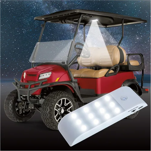 Vista 9 de 10L0L Luz Universal para Techo de Carrito de Golf, Luz Cúpula LED Recargable por USB con Sensor de Movimiento Inalámbrico