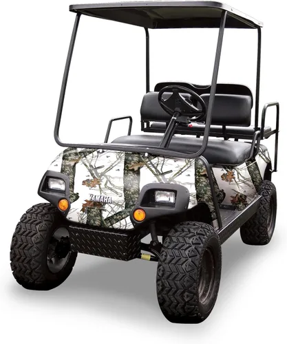 Vista 13 de Mossy Oak Graphics Envoltura de camuflaje para carrito de golf, vinilo 3M sin decoloración con acabado mate, muchos patrones de Mossy Oak