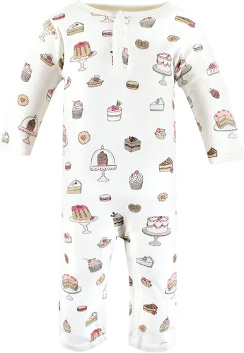 Vista 4 de Hudson Baby Enterizos de algodón para niñas bebés