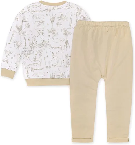 Vista 2 de Burt's Bees Baby baby-boys Shirt and Pant Set, Top & Bottom Outfit Bundle, 100% Organic Cotton