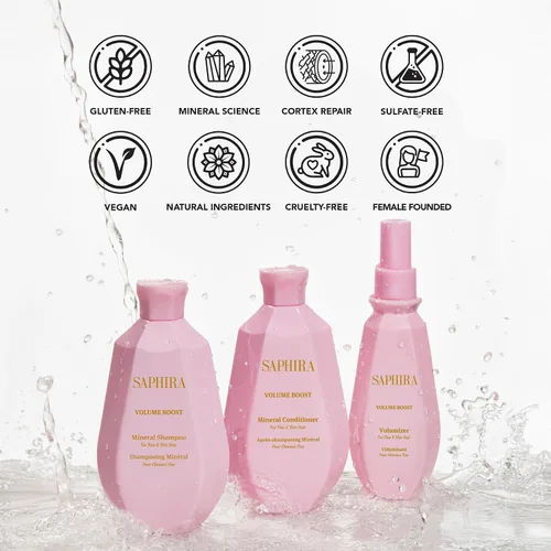 Vista 8 de Saphira Acondicionador Volume Boost 8.5oz / 8.5 fl oz