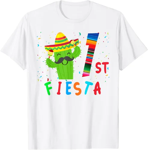 Vista 98 de Camiseta mexicana para fiesta temática de cumpleaños a juego, Negro, S