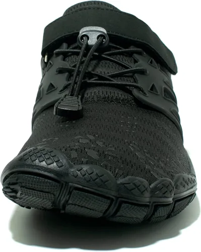 Vista 3 de deenor Adjustable Water Shoes for Men Quick Dry Wide Toe Aqua Shoes for Swim Beach Surf