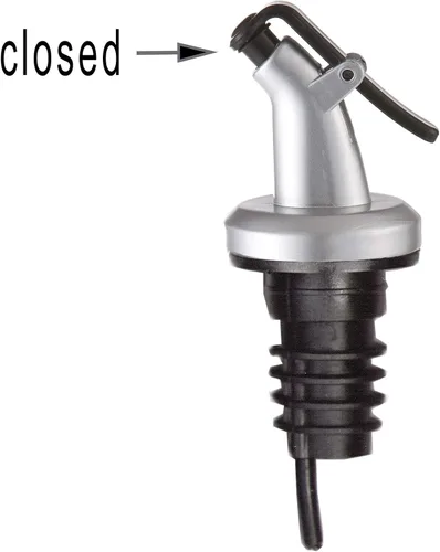 Vista 6 de CUISINOX Juego de botellas de aceite y vinagre con organizador de alambre