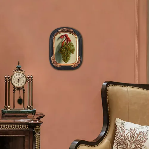 Vista 5 de Marco de fotos mini vintage de 2,5x3,5 pulgadas, marco de fotos antiguo adornado con relieve floral, para exhibición en pared y mesa, con frente