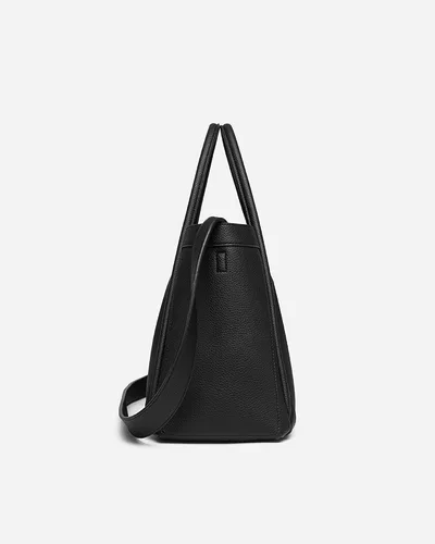 Vista 3 de NEWBELLA Kelly Bolsa Tote de Cuero Vegano para Mujeres - Elegante Bolsa Versátil de Transporte con Asa Superior, Bolso de Hombro Hobo con Monedero