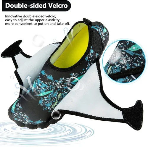 Vista 5 de Men Women Water Shoes Swim Shoes Barefoot Yoga Shoes Beach Aqua Socks Fitness Shoes Quick Dry Breathable Climbing Shoes