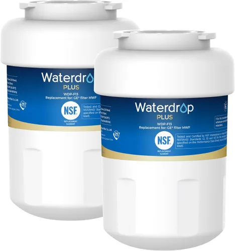 Vista 10 de Waterdrop Plus WDP-F13 - Filtro de agua de repuesto para GE® MWF®, SmartWater® MWFP, HDX FMG-1, MWFA, WFC1201, RWF0600A, Kenmore® 469991