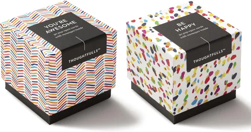 Vista 22 de Compendium ThoughtFulls - Tarjetas desplegables, paquete de 4 unidades de You're Awesome, You Matter, You're Wonderful, Yay You, 120 tarjetas