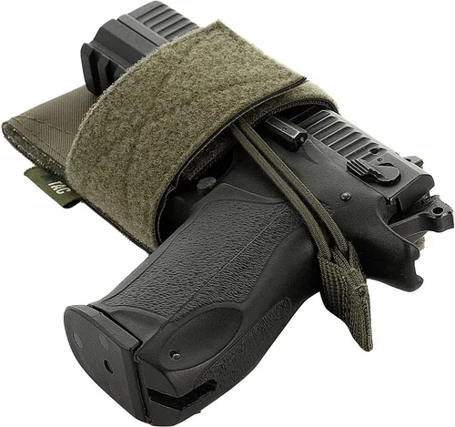 Vista 9 de M-Tac Funda universal para pistola para transporte oculto CCW - Almacenamiento de pistola - Funda de transporte oculta para pistola para hombres