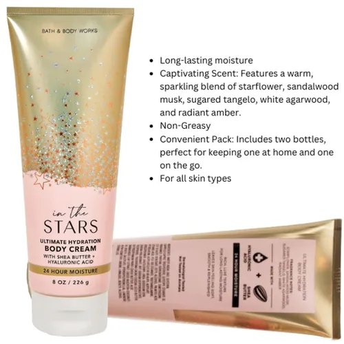 Vista 3 de Bath and Body Works 2 Pack In The Stars Ultra Shea Crema Corporal 8 Oz
