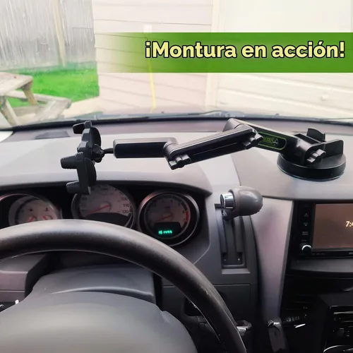 Vista 6 de Soporte para Tableta de Camión Montaje de Tableta - Soporte para iPad para Camión, Ventosa Súper Resistente de Servicio Pesado, Brazo Largo de 16.7