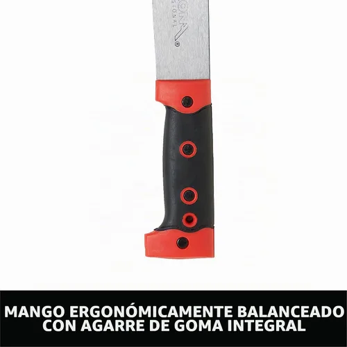 Vista 5 de ErgoHandle Machete, 18 in. con funda de nailon