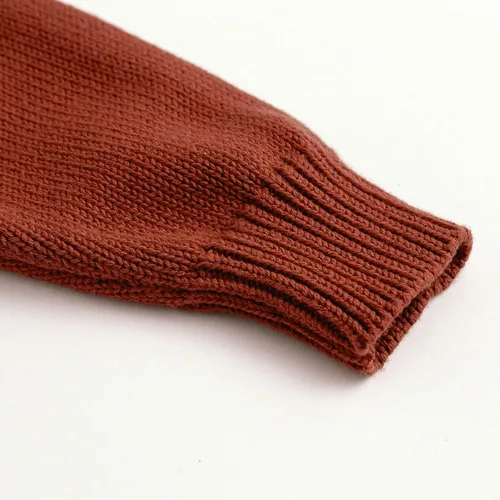 Vista 5 de Simplee kids Cárdigan de otoño e invierno para bebés y niñas pequeñas