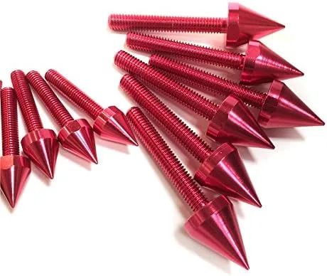 Vista 3 de XKMT-Tornillos universales para parabrisas de carenado de púas compatibles con CBR 600 929 954 900 RR [B00YWCGOUM]