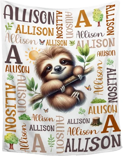 Vista 34 de Manta de conejo personalizada para niños y niñas, manta de bebé ultra suave, regalo personalizado, decoración de manta con nombre, 30 x 40 pulgadas