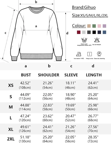 Vista 7 de Gihuo Sudadera de invierno con forro polar y cuello redondo para mujer