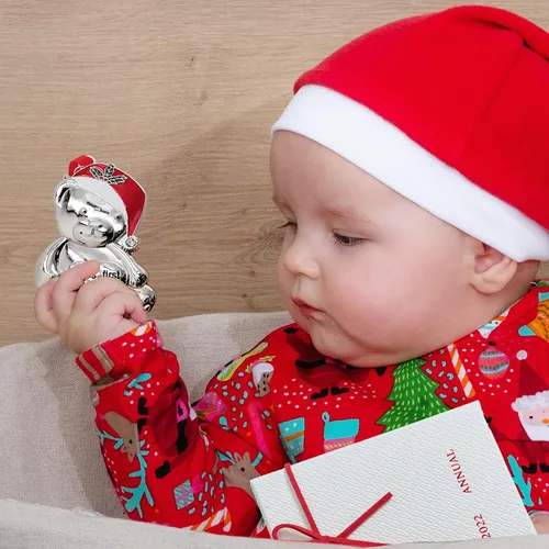 Vista 5 de Adornos de la primera Navidad del bebé 2025, adorno de mi primera Navidad 2025 para niña niño bebé 1ª Navidad adorno para recién nacido recuerdo