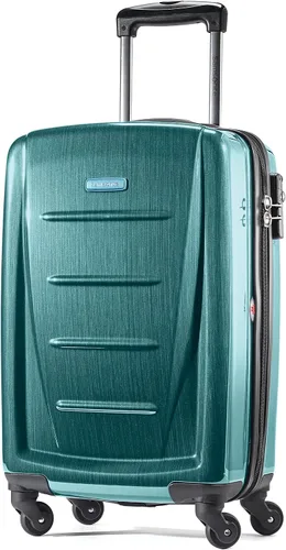 Vista 38 de Samsonite Winfield 2 Equipaje rígido con ruedas giratorias, Carbón vegetal, Grande de 28 pulgadas, a cuadros