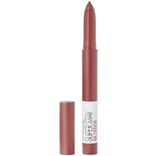 Vista 39 de Maquillaje de lápiz labial Maybelline Super Stay Ink Crayon, lápiz labial mate con punta de precisión con sacapuntas integrado, larga duración
