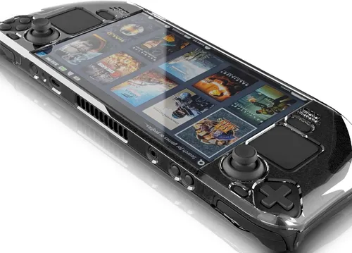 Vista 2 de Funda protectora para cubierta de vapor, funda transparente para cubierta de vapor, funda rígida para cubierta de vapor con protector de pantalla