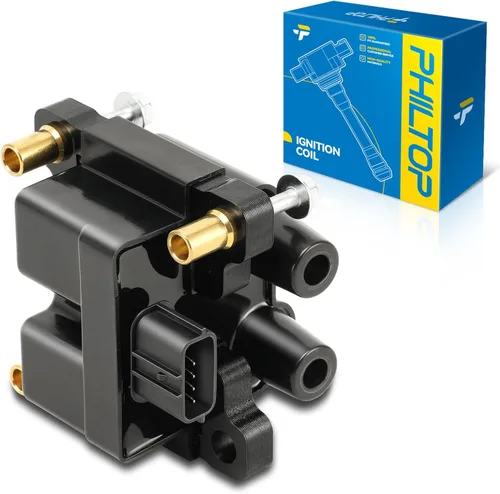 Vista 78 de PHILTOP UC15 Paquetes de Bobina de Encendido Compatibles con Volkswagen 1951-1953 1965 1967-1979 Beetle, 1971-1979 Super Beetle, MG 1962-1974 MGB