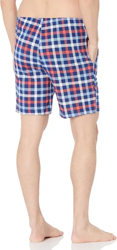 Vista 4 de Nautica Pantalones cortos de dormir a cuadros para hombre