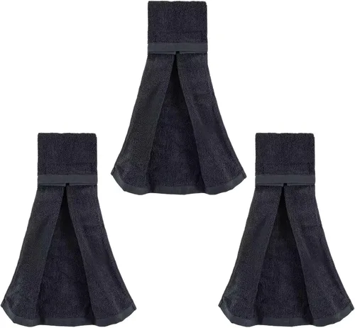 Vista 11 de White Quarterback Towel - Toalla de fútbol juvenil de algodón para hombres y mujeres, softbol, gimnasio, yoga, golf, color negro