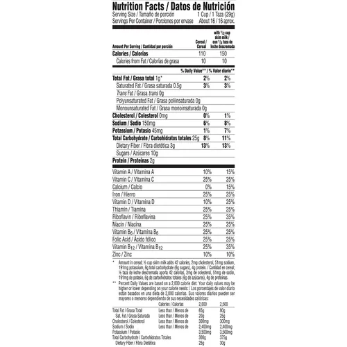 Vista 7 de Kellogg's Frosted Flakes Cereal - Desayuno dulce que te deja salir bien, sin grasa, caja de 19 onzas
