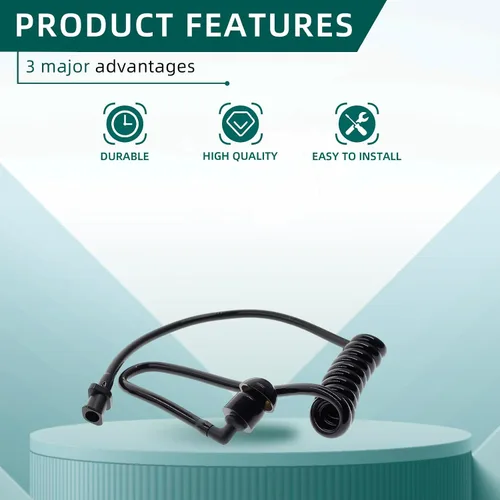 Vista 3 de AUTOKYA - Par de auriculares acústicos negros para auriculares de radio de policía