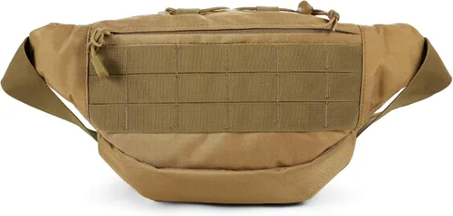 Vista 4 de SOWHUP Riñonera Táctica, Bolsa de Cintura Militar con Parche de EE.UU., Bolsa de Cinturón de Utilidad para Cadera para Pesca al Aire Libre