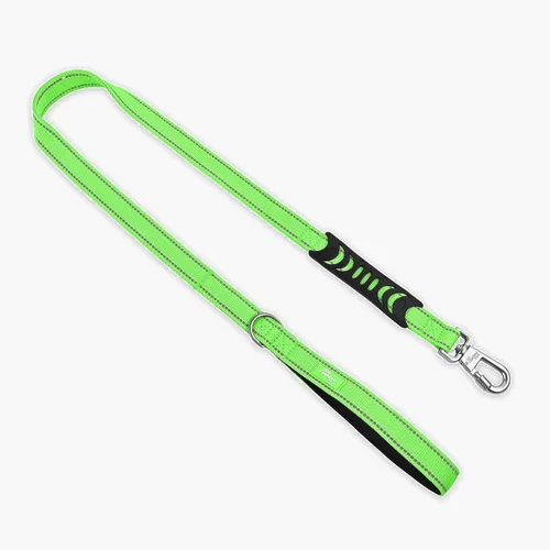 Vista 14 de Dog Friendly Co. Correa clásica para perro Sin tensiones, resistente a los golpes, evita sacudidas, mantiene el control Material impermeable