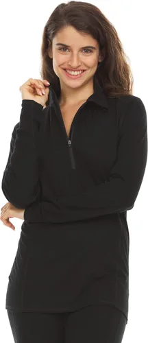 Vista 4 de Minus33 Merino Wool Woolverino Micro 14 Zip para mujer