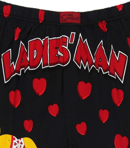 Vista 3 de The Simpsons Homer Ladies Man Mens Briefly Stated Boxer Shorts Underwear