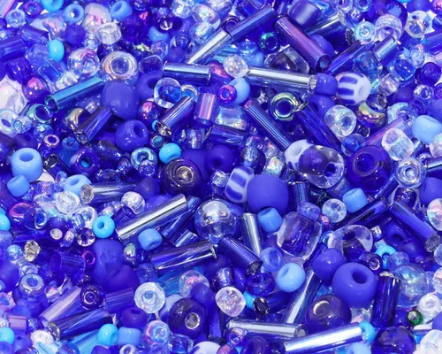 Vista 7 de Cuentas de Manualidades Mixtas 1000Pcs/20g Cuentas de Tubo de Semilla de Vidrio Bugle de 1.5-4.5mm Cuentas Espaciadoras Pequeñas Sueltas para Hacer