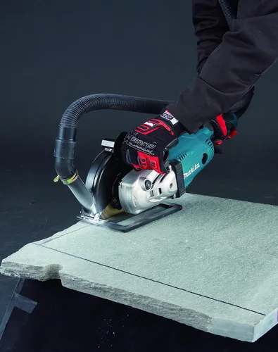 Vista 2 de Makita GA9020 Amoladora angular de 9 pulgadas, con interruptor de CA/CC