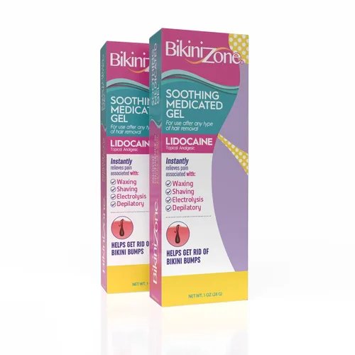 Vista 9 de Bikini Zone - Gel para después del afeitado con lidocaína y alivio para salpullidos del rastrillo, 1 onza, 1 paquete