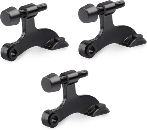 Vista 20 de HOMOTEK Paquete de 3 Topes de Puerta de Latón Antiguo con Pasador de Bisagra, Tope de Puerta Ajustable de Lujo Resistente de 2-1/2"x1-3/4