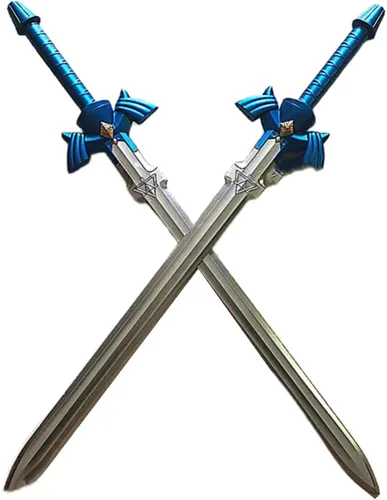Vista 6 de Damdos Espada de espuma sintética para Halloween, para cosplay, espada de cielo, escudo Kirito Kirigaya, aliento de enlace de flecha de arco
