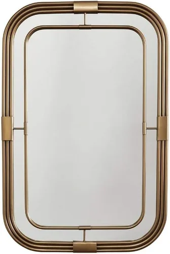 Vista 2 de Capital Lighting 730201MM Espejo decorativo rectangular de 42.25 pulgadas