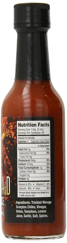 Vista 2 de Salsa picante Trinidad Moruga Scorpion (5 onzas)