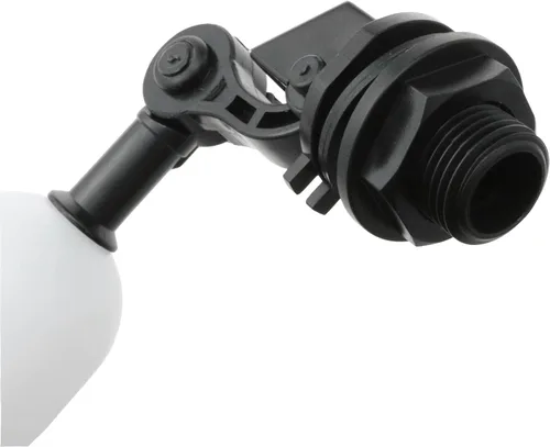 Vista 5 de Haidong HO-79946 1/2 "ABS plástico negro mini flotador válvula de bola con brazo ajustable para control automático de nivel de agua de tanques