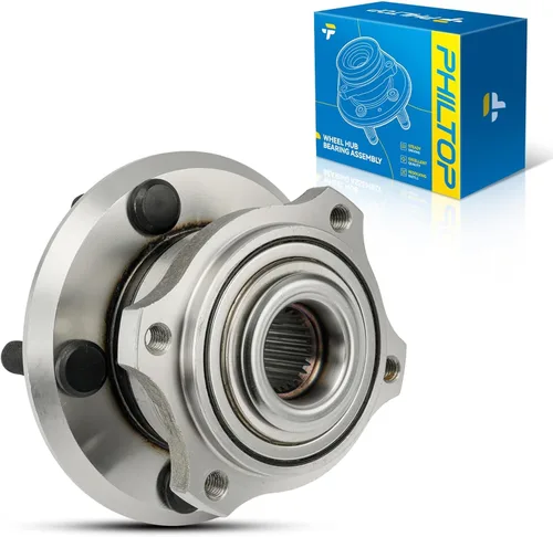 Vista 54 de PHILTOP 512012 x2 Conjunto de cubo de cojinete de rueda trasera para Volkswagen Jetta for 1998-2010 Volkswagen Beetle, 1999-2005 Volkswagen Jetta